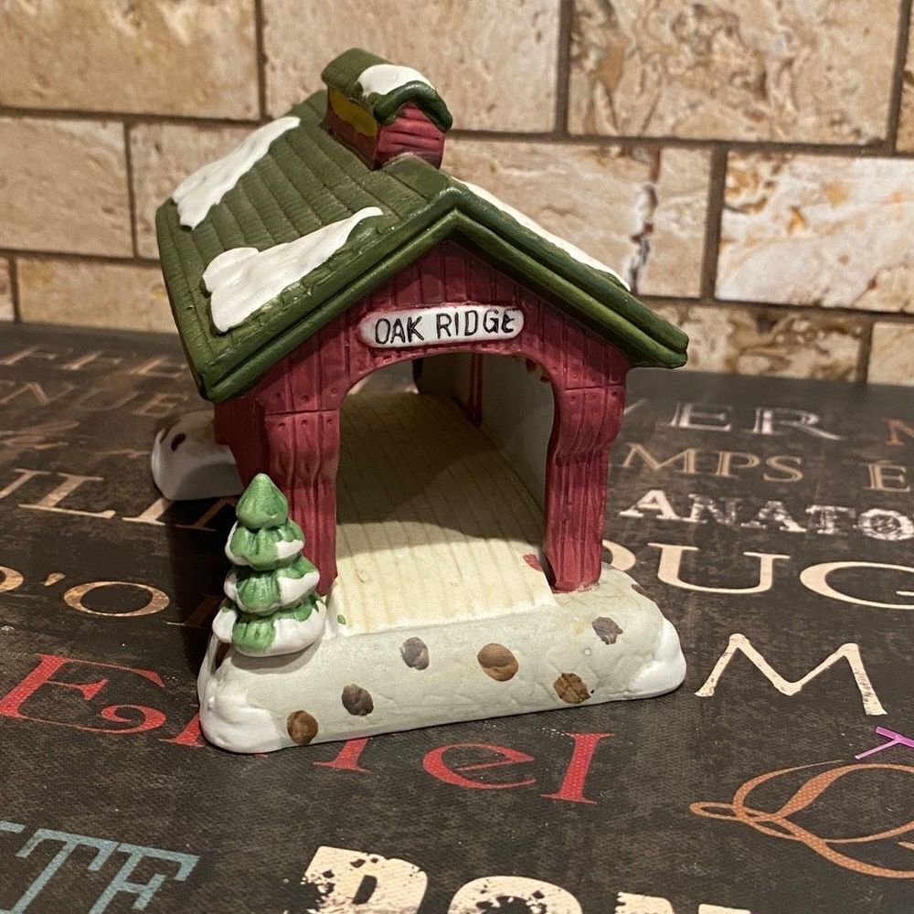 SOLD Lemax Dickensvale Collectibles Oak Ridge Bridge 1991 Vintage
